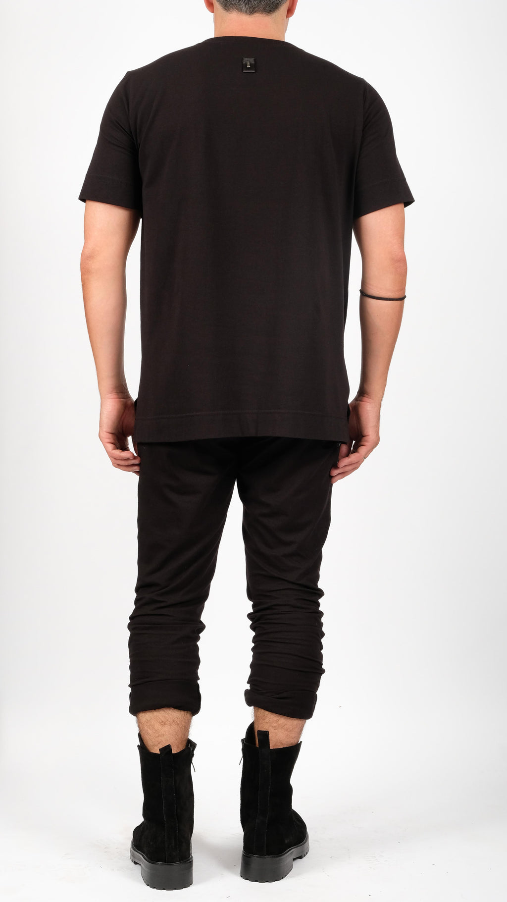 Jersey T Shirt with Side V