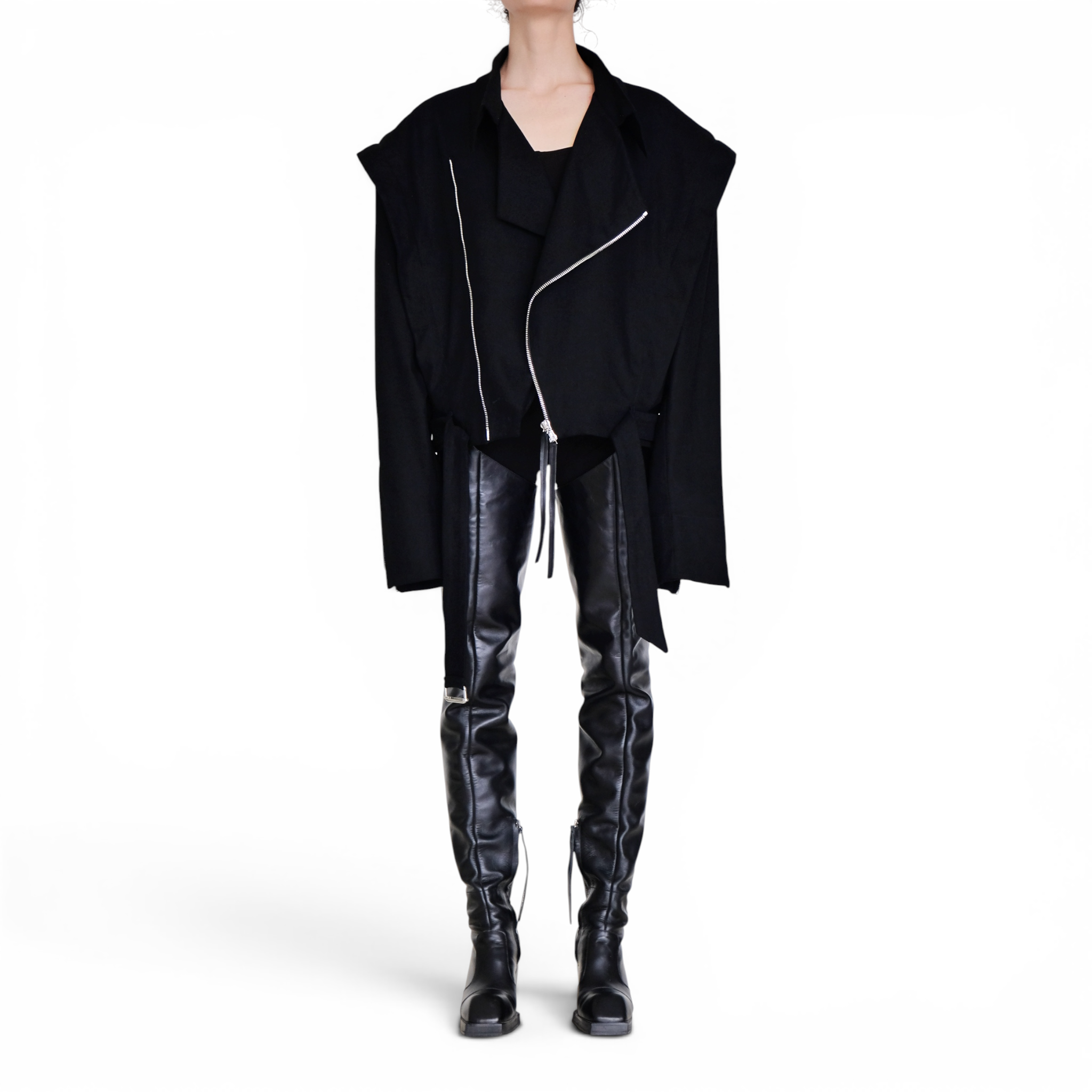 Denim Jacket with zippers